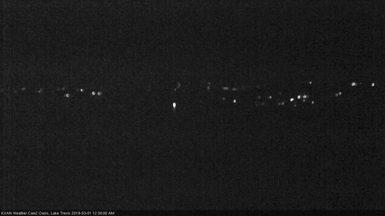 Lake Travis webcam, February 28, 2019 11:40 PM CT