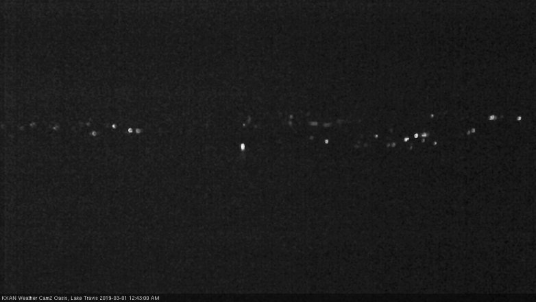 Lake Travis webcam, February 28, 2019 11:45 PM CT