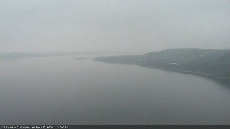 Lake Travis webcam, March 1, 2019 11:45 AM CT