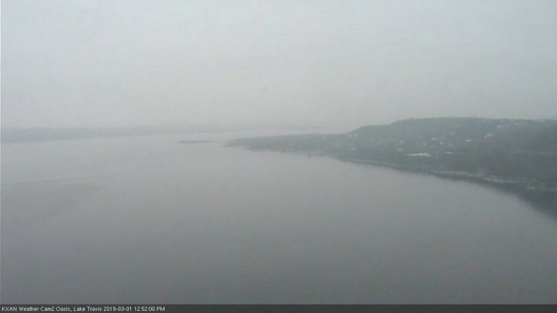 Lake Travis webcam, March 1, 2019 11:55 AM CT