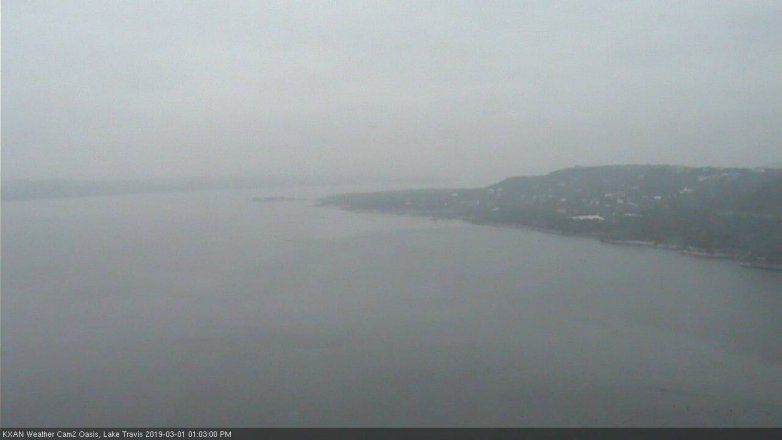 Lake Travis webcam, March 1, 2019 12:05 PM CT
