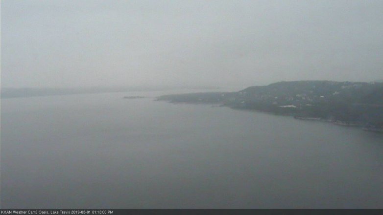 Lake Travis webcam, March 1, 2019 12:15 PM CT