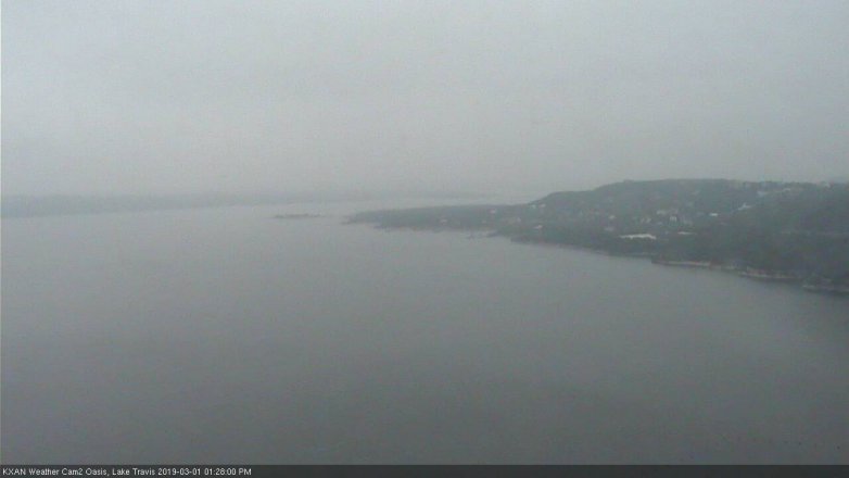 Lake Travis webcam, March 1, 2019 12:30 PM CT