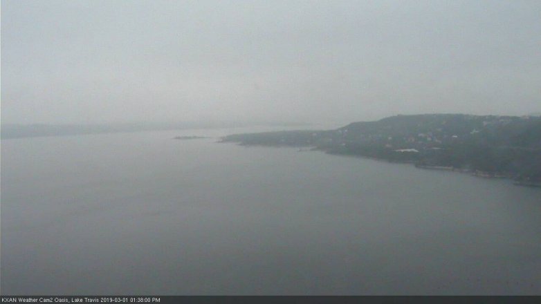 Lake Travis webcam, March 1, 2019 12:40 PM CT