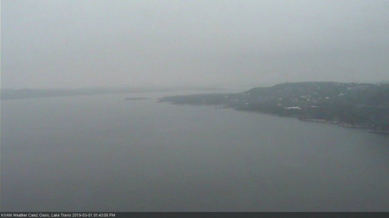 Lake Travis webcam, March 1, 2019 12:45 PM CT