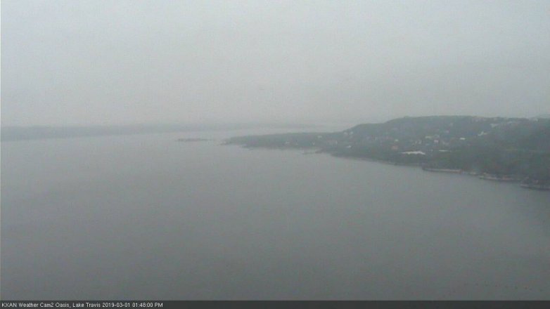 Lake Travis webcam, March 1, 2019 12:50 PM CT