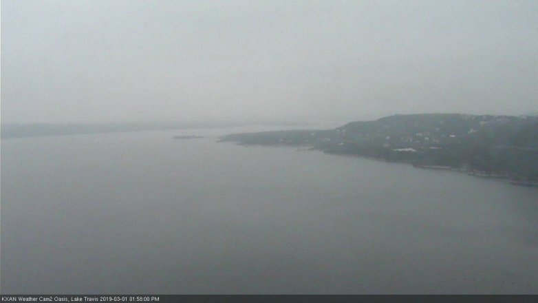 Lake Travis webcam, March 1, 2019 1:00 PM CT