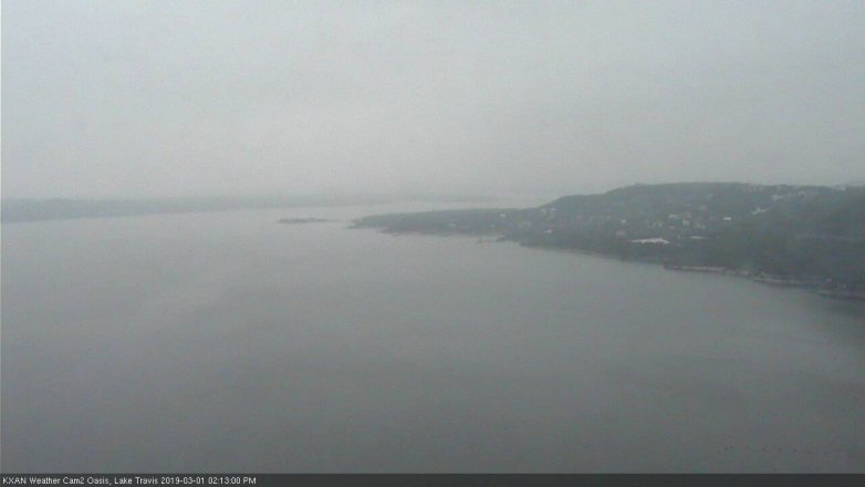 Lake Travis webcam, March 1, 2019 1:15 PM CT
