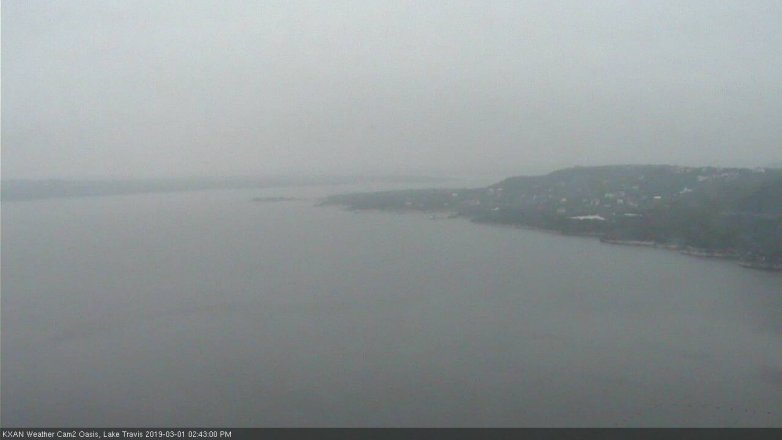 Lake Travis webcam, March 1, 2019 1:45 PM CT