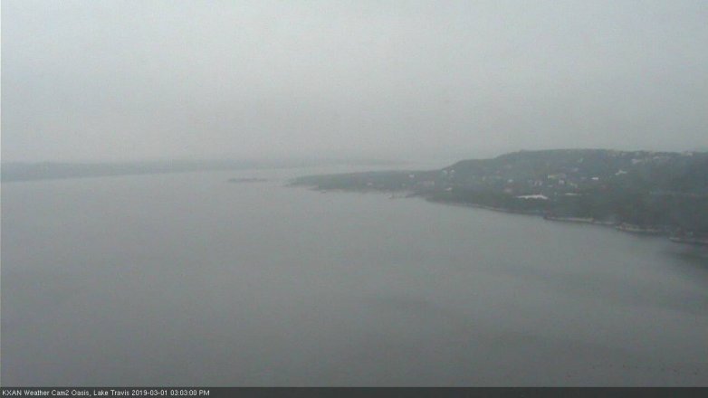 Lake Travis webcam, March 1, 2019 2:05 PM CT