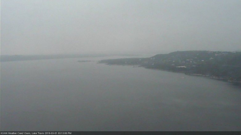 Lake Travis webcam, March 1, 2019 2:15 PM CT