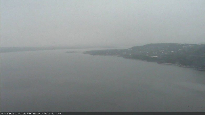 Lake Travis webcam, March 1, 2019 2:25 PM CT