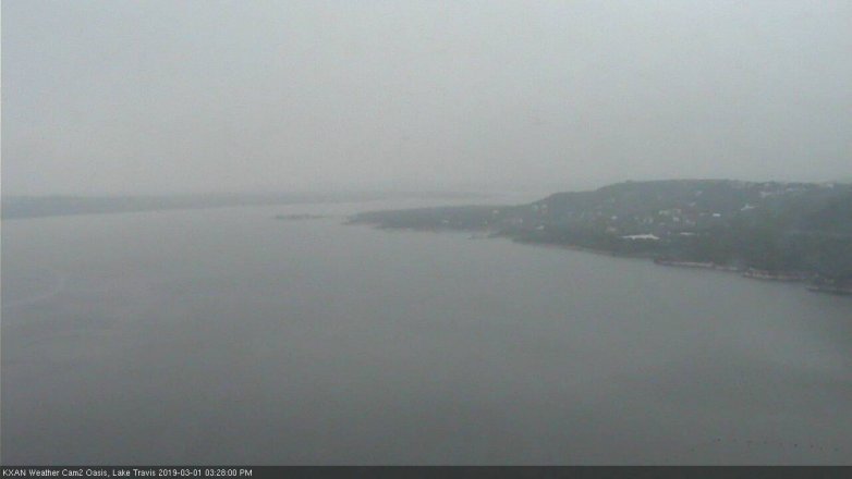 Lake Travis webcam, March 1, 2019 2:30 PM CT