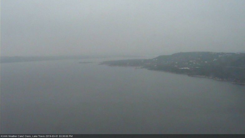 Lake Travis webcam, March 1, 2019 2:40 PM CT