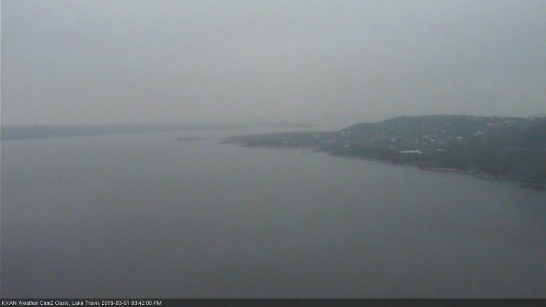 Lake Travis webcam, March 1, 2019 2:45 PM CT