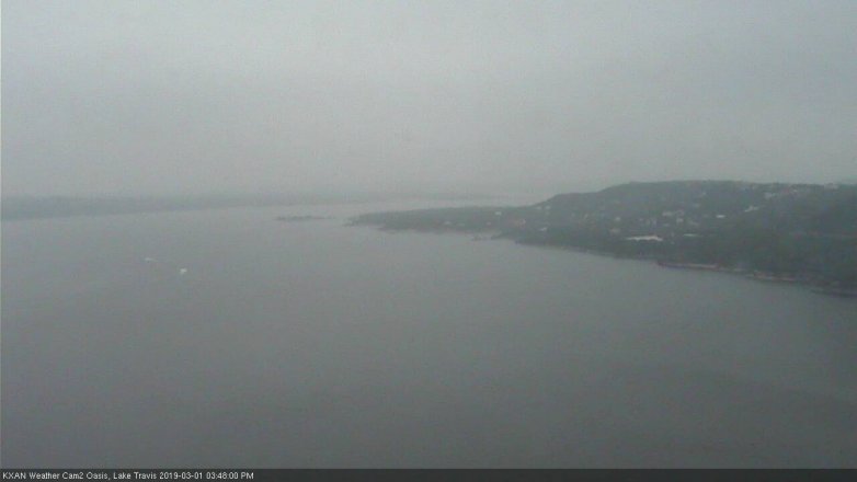 Lake Travis webcam, March 1, 2019 2:50 PM CT