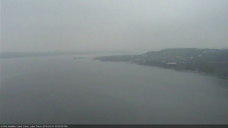 Lake Travis webcam, March 1, 2019 2:55 PM CT