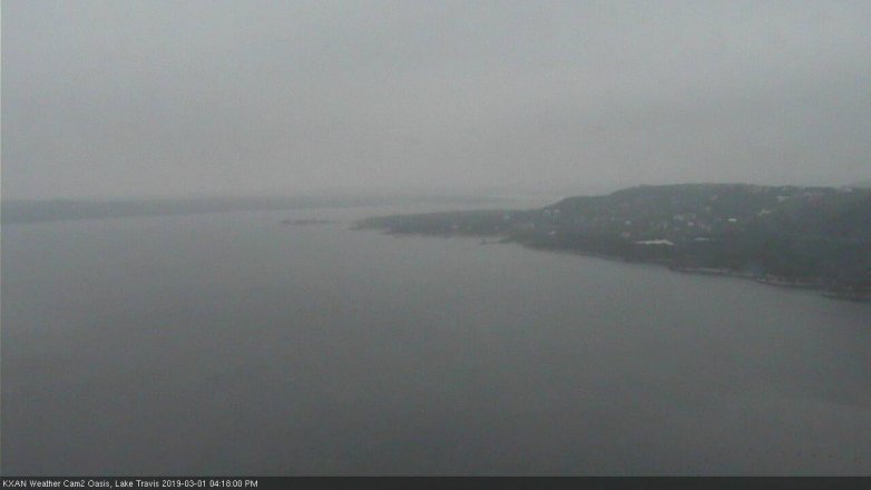 Lake Travis webcam, March 1, 2019 3:20 PM CT