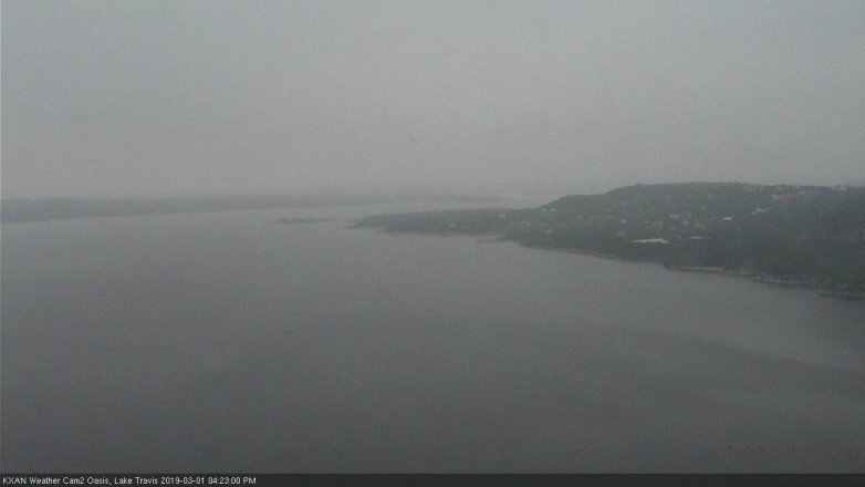 Lake Travis webcam, March 1, 2019 3:25 PM CT