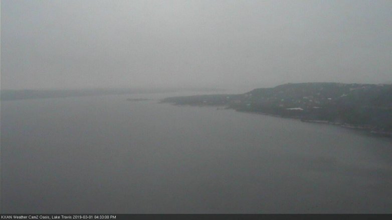 Lake Travis webcam, March 1, 2019 3:35 PM CT