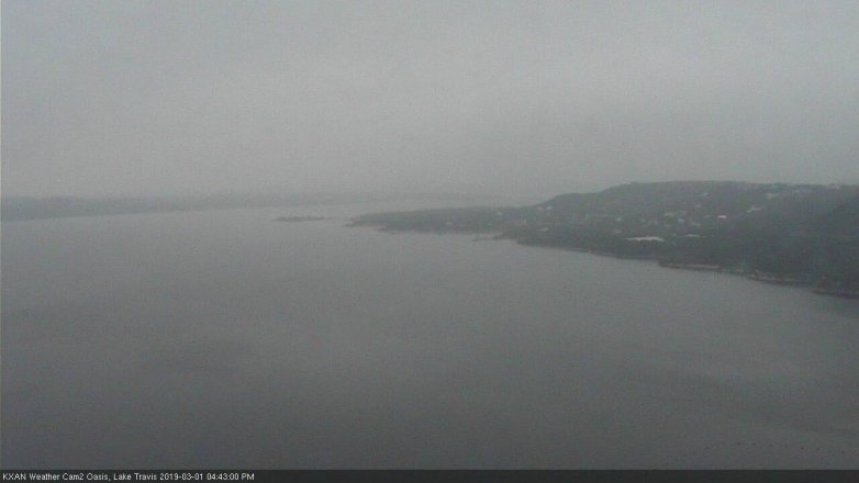 Lake Travis webcam, March 1, 2019 3:45 PM CT