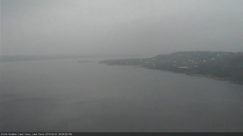 Lake Travis webcam, March 1, 2019 4:00 PM CT