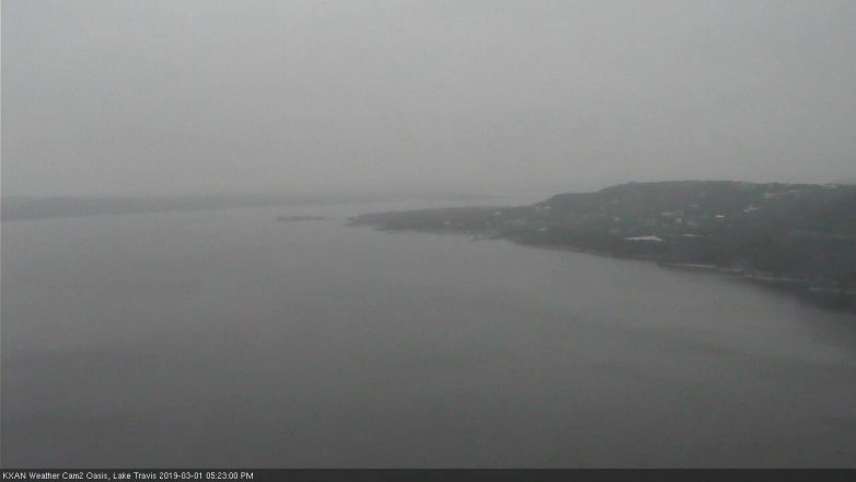 Lake Travis webcam, March 1, 2019 4:25 PM CT