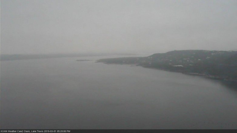 Lake Travis webcam, March 1, 2019 4:30 PM CT