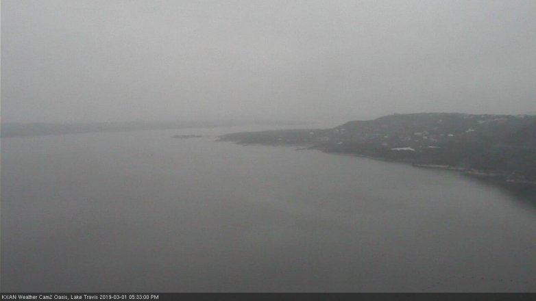 Lake Travis webcam, March 1, 2019 4:35 PM CT