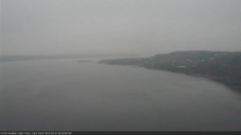 Lake Travis webcam, March 1, 2019 4:40 PM CT