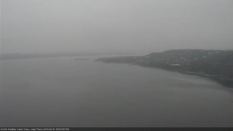 Lake Travis webcam, March 1, 2019 4:55 PM CT