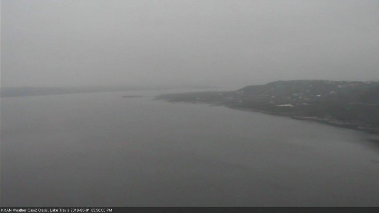 Lake Travis webcam, March 1, 2019 5:00 PM CT