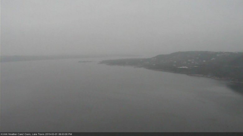 Lake Travis webcam, March 1, 2019 5:05 PM CT