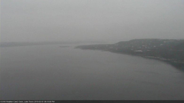 Lake Travis webcam, March 1, 2019 5:20 PM CT