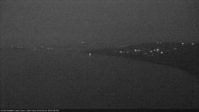 Lake Travis webcam, March 1, 2019 6:00 PM CT