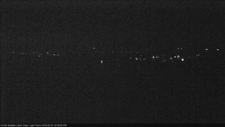 Lake Travis webcam, March 1, 2019 6:10 PM CT