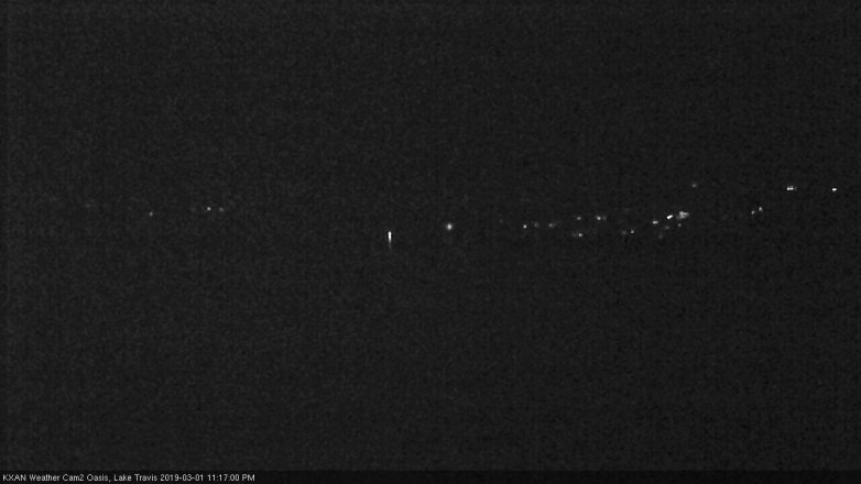 Lake Travis webcam, March 1, 2019 10:20 PM CT