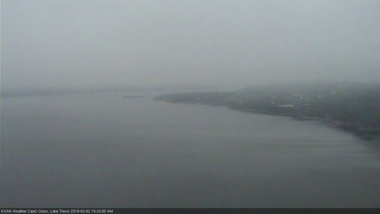 Lake Travis webcam, March 2, 2019 9:35 AM CT