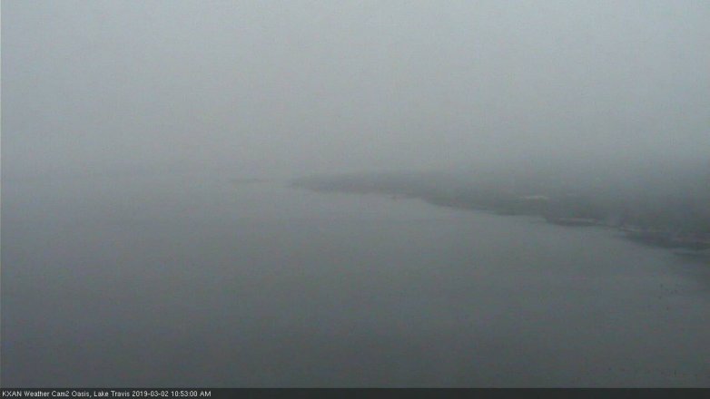 Lake Travis webcam, March 2, 2019 9:55 AM CT