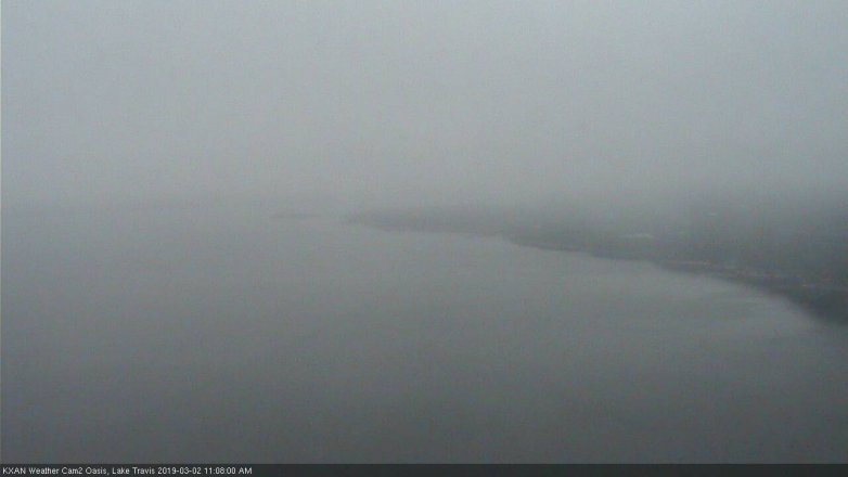 Lake Travis webcam, March 2, 2019 10:10 AM CT