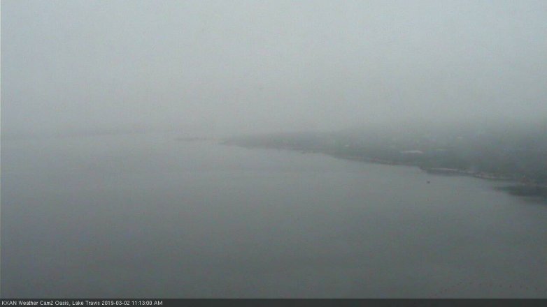 Lake Travis webcam, March 2, 2019 10:15 AM CT