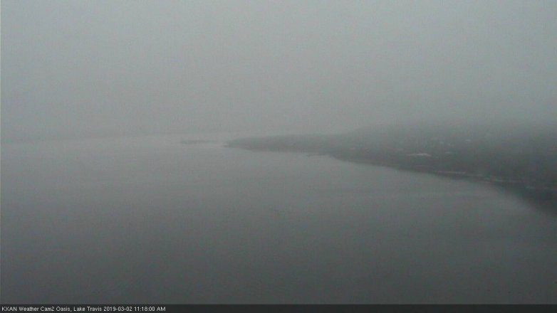 Lake Travis webcam, March 2, 2019 10:20 AM CT