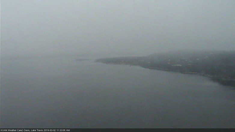 Lake Travis webcam, March 2, 2019 10:35 AM CT