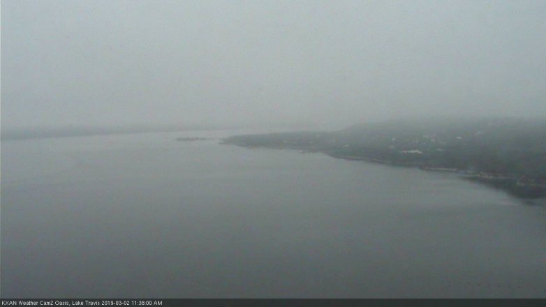 Lake Travis webcam, March 2, 2019 10:40 AM CT