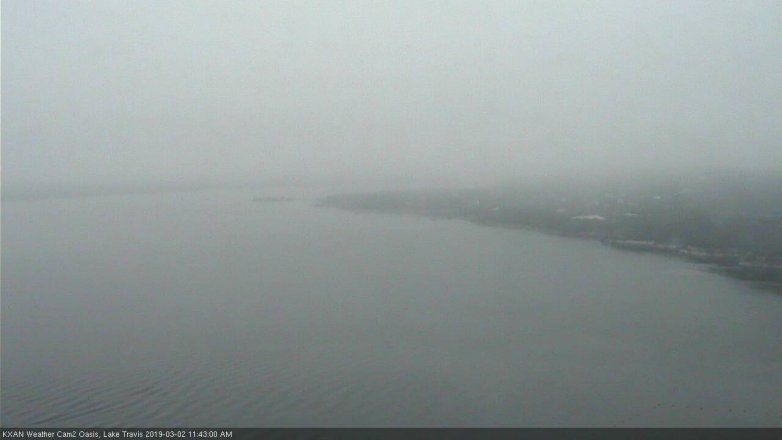 Lake Travis webcam, March 2, 2019 10:45 AM CT