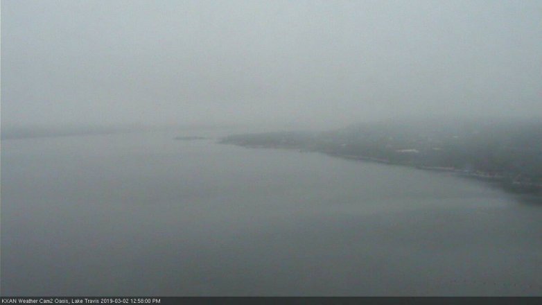 Lake Travis webcam, March 2, 2019 12:00 PM CT