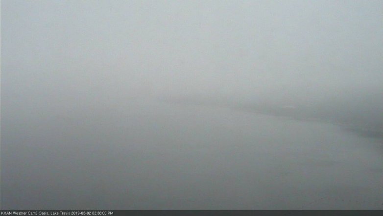 Lake Travis webcam, March 2, 2019 1:40 PM CT