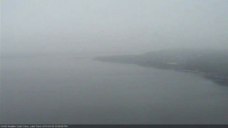 Lake Travis webcam, March 2, 2019 2:10 PM CT