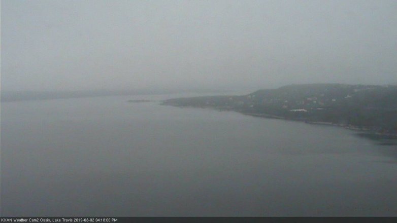 Lake Travis webcam, March 2, 2019 3:20 PM CT