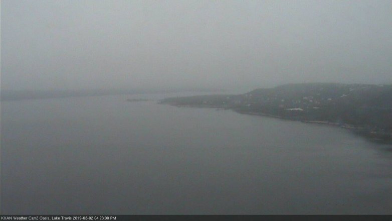 Lake Travis webcam, March 2, 2019 3:25 PM CT